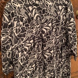 Style & co button down blouse